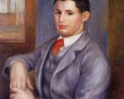 皮埃尔 奥古斯特 雷诺阿 : Young Man in a Red Tie